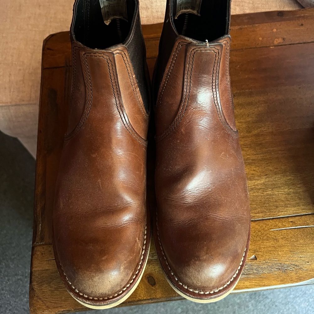 Red Wing Shoes Men's Brown Leather Boots